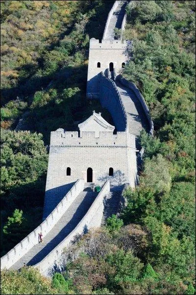 Une course est organise sur la grande muraille de Chine :
