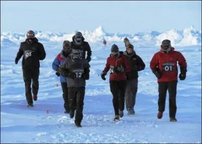 Un marathon est organis au ple nord :