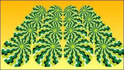 Regardez fixement l'image, on a l'impression que :