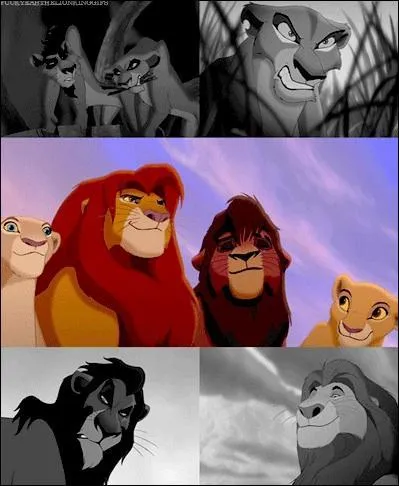 Qu'elle personnage ne voyons pas dans le trois ?