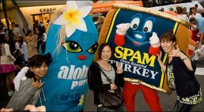 A prsent, il s'agit de viande en bote, allons faire un petit tour au  Waikiki Spam Jam  !