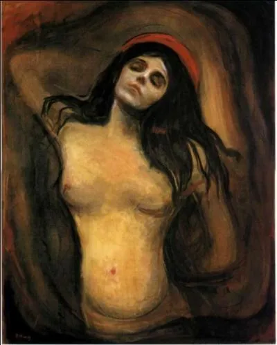 Cette femme reprsente  la fois la Vierge, la mre et la femme facile. Quel titre Munch a-t-il donn  cette oeuvre ?
