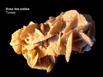 De quelle composition chimique est La Rose des Sables ?