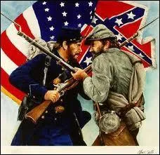 La guerre civile amricaine plus connue sous le nom de guerre de Scession dbuta en :