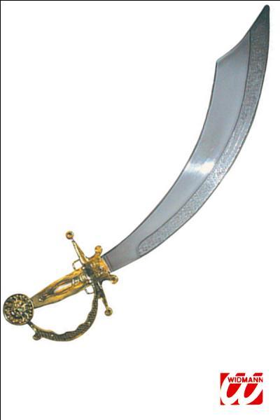 Comment s'appelle cette épée (arabe il me semble) ?