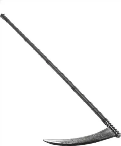 Comment s'appelle cette arme que porte la Mort ?