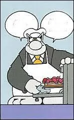 Le gteau va bientt arriver, que nous conseille  Le chat  du dessinateur Geluck ?