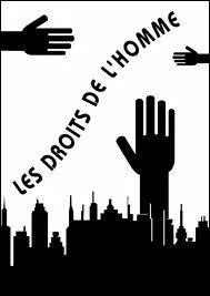 Il est connu dans le monde entier comme tant la patrie des droits de l'Homme. Quel est ce pays ?