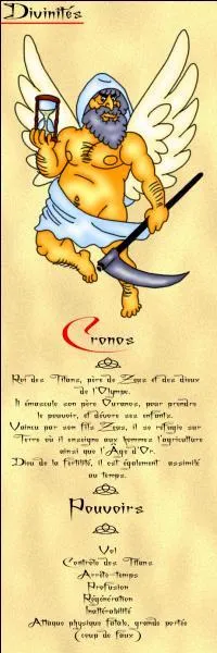 Qui tait l'espion(ne) de Cronos ?