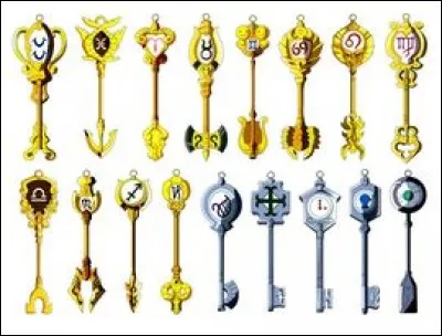 Pendant les grands jeux magiques, combien Lucy a-t-elle de clefs ?