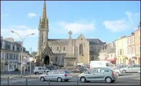 Nous sommes  Landivisiau ( Finistre ). Cette ville est chef-lieu ...