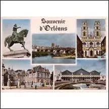 Nous allons visiter la ville d'Orlans ( Loiret ). Elle est d'ailleurs chef-lieu ...