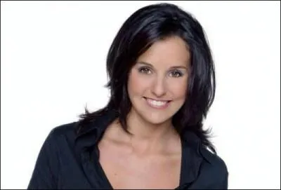 Quelle prsentatrice de tlvision est sur cette photo ?
