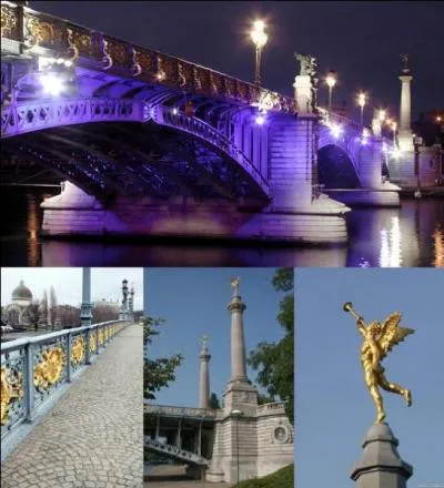 Quel pont prestigieux du dbut du 20e sicle fut construit dans l'esprit du pont Alexandre-III  Paris ?