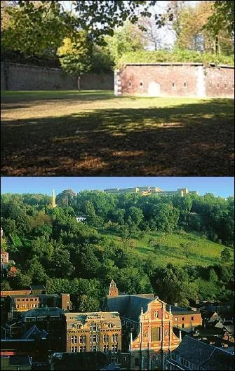 Comment appelle-t-on l'difice qui surplombe le nord de la ville ?