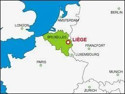 Où se situe la ville de Liège ?