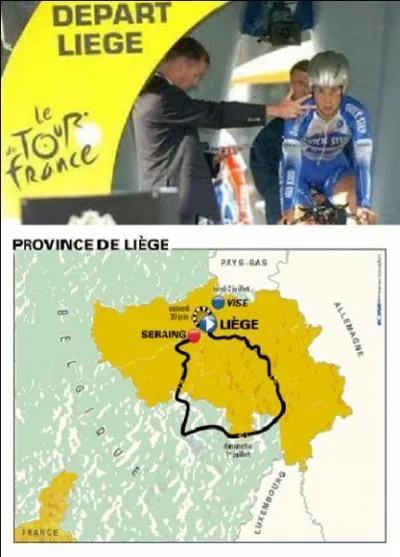 Combien de fois la ville de Lige a-t-elle accueilli le grand dpart du Tour de France ?