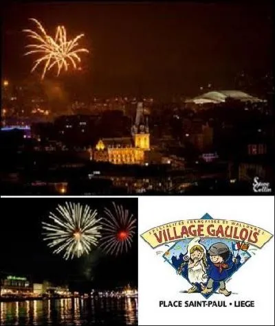 A quelle date le plus beau feu d'artifice de la cit est-il tir ?