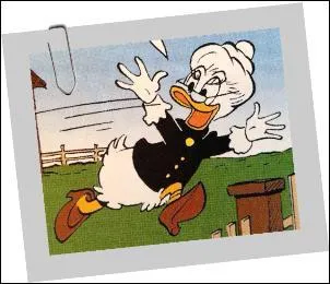 Sur l'image, il s'agit de la grand mre de Donald mais aussi :