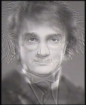 Comme par magie ! Vous voyez le clbre Albert Einstein. Maintenant, reculez : quel personnage invent par J. K. Rowling apparat ?