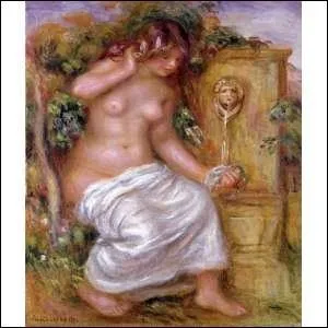Qui a peint La baigneuse et la fontaine ?