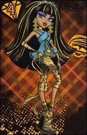 Comment s'appelle la princesse d'gypte ?