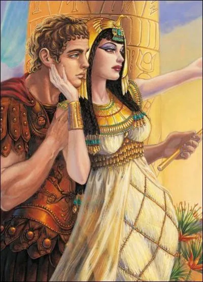 Cloptre met ensuite au monde son dernier enfant, qui sera aussi le dernier enfant d'Antoine, qu'elle appellera Ptolme et auquel elle accolera le surnom signifiant  qui aime son frre . Il s'agit de :