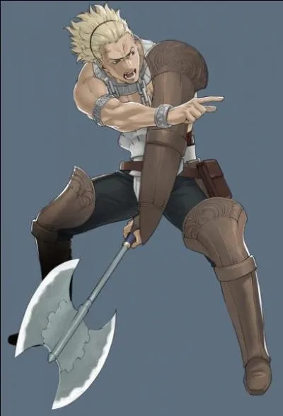 Qui est ce guerrier  la hache ?