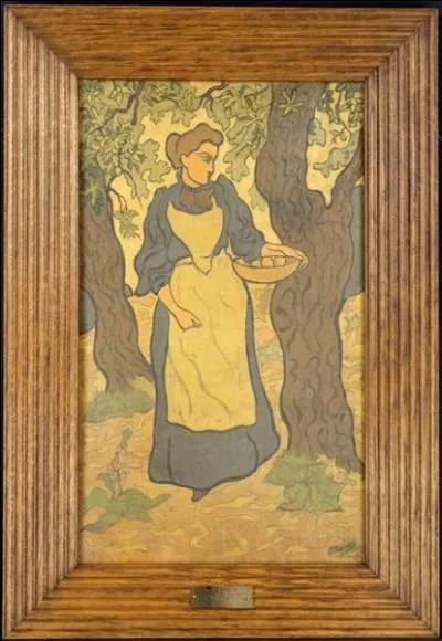 La cueillette des pommes.