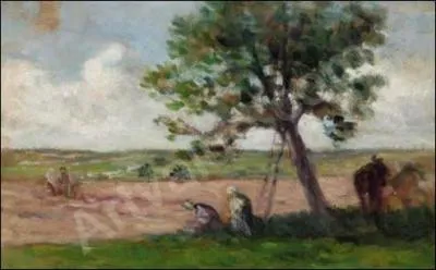 Rolleboise, la cueillette des pommes.