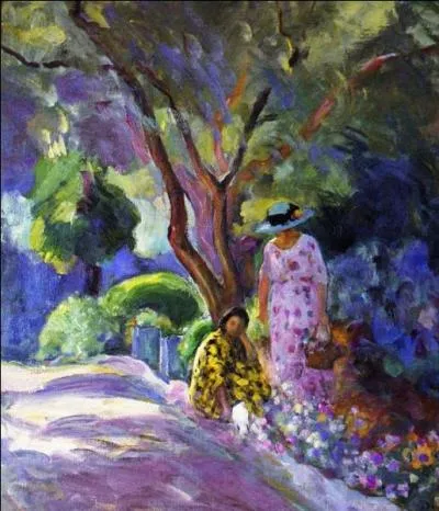 La cueillette des fleurs.