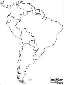 Zoomez et regardez cette carte de l'Amrique du Sud. Quel est le pays plac le plus au nord et  l'est ?