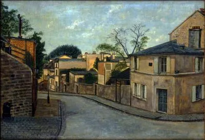 Qui a peint Rue de l'abreuvoir ?