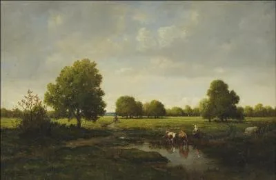 Qui a peint L'abreuvoir ?