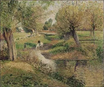 Qui a peint Grand abreuvoir Eragny ?