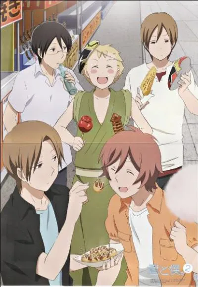 C'est le quotidien de 5 jeunes lycens, amis qui se nomment Yuki et Yut (les jumeaux), Shun, Chizuru (l'tranger), Kaname (l'intello). De quel manga s'agit-il ?