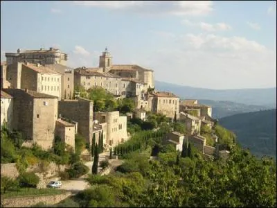 Quel est ce magnifique petit village du Vaucluse ?