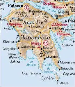 Depuis quelle anne le Ploponnse, en Grce, est-il devenu une le par le percement du canal de Corinthe ?