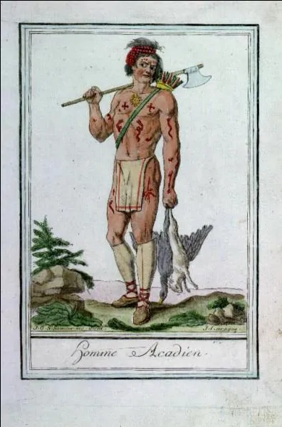 Samuel de Champlain relate sa premire rencontre avec ce peuple ds 1603  Tadoussac. Mais il est convenu que les pcheurs basques, franais, portugais et anglais les ont rencontrs avant :