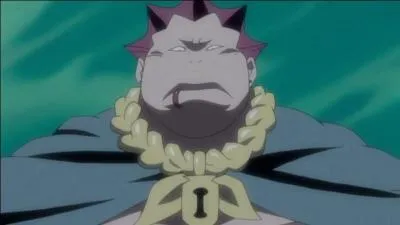 Ce zanpakuto est aussi gros que son possesseur, Marechiyo Omaeda :