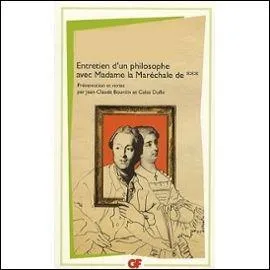 Qui a crit  Entretien d'un philosophe avec Madame La Marchale de ***  ?