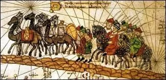 Le jeune Marco Polo, son pre et son oncle firent route vers l'Est pour finalement dcouvrir le pays de la soie. O arrivrent-ils en 1275 ?