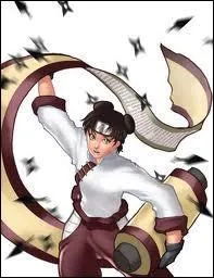 A qui Tenten dit-elle :  Je veux devenir forte comme Tsunade, la femme ninja lgendaire  ?