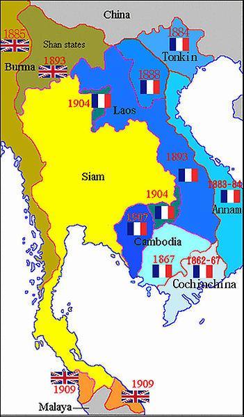 En 1887, quel ensemble territorial, regroupant des colonies et des protectorats français, est créé en Asie du Sud-Est ?