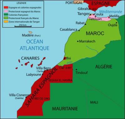 En 1912, quel Etat d'Afrique du Nord est mis sous protectorat français ?
