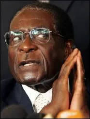 Dictateur africain, prsident du Zimbabwe depuis 1987, auparavant premier ministre depuis 1980?