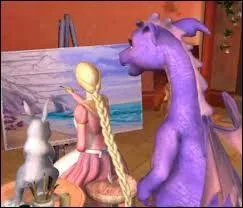 Dans  Barbie : princesse Raiponce , comment s'appellent ses compagnons ?