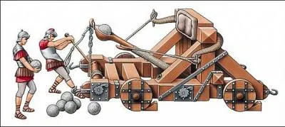 Les Romains adoraient cette machine de jet. Comment s'appelle-t-elle ?