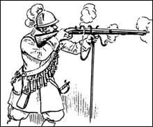 Comment s'appelle cette arme  feu, pose sur un support, qui n'est plus, maintenant, que le nom d'une liqueur ?