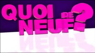 Comment crit-on  quoi de neuf  ?